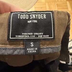 Todd Snyder Brown Pants